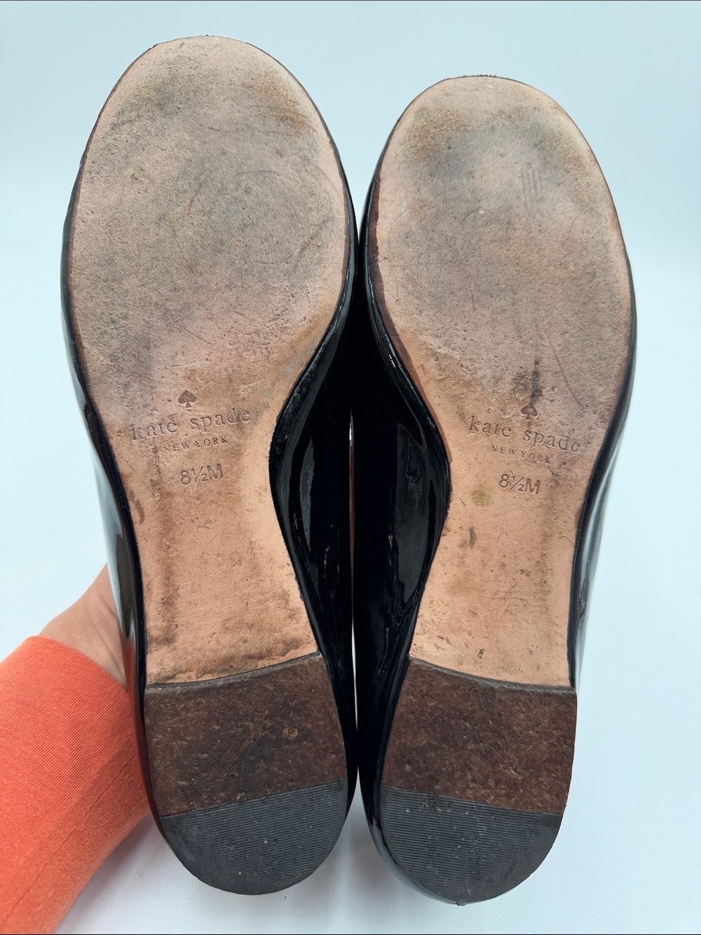 KATE SPADE sz8.5 Jimi Lucky Cat Ballet Flats Hello Tokyo EUC - Picture 9 of 11